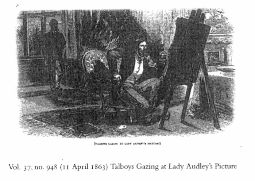 George Looking at the Portrait of Lucy Audley